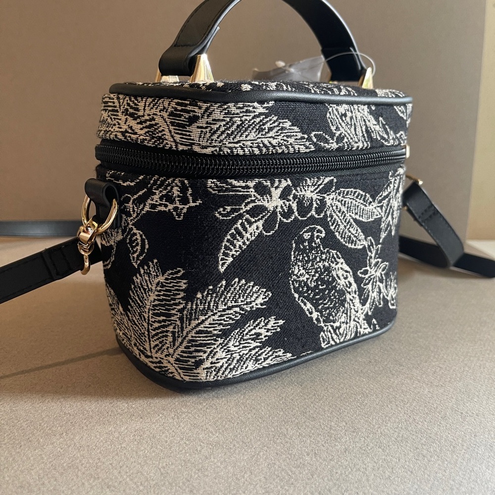 ✨H&M JACQUARD WEAVE TOILE BAG - NEW✨ - Picture 11 of 14